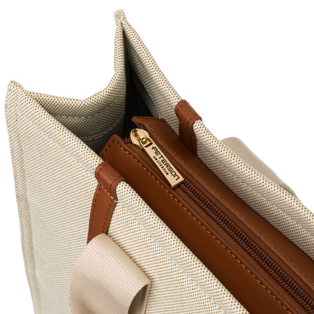 Torebka płócienna PTN CAN-04 Nat-Brown