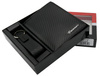 Men's Gift Set: Wallet + Keychain by ROVICKY R-PK5-N4-7003 BLACK