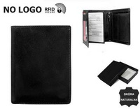 RFID NO LOGO leather wallet N4-VT-NL