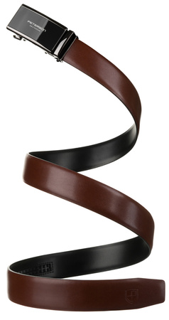 Pasek automat skórzany PTN A007