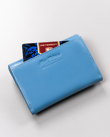 PETERSON PTN 116-BO RFID leather wallet