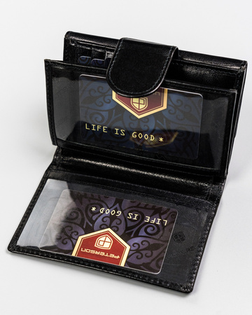 PETERSON PTN 70-BO RFID leather wallet