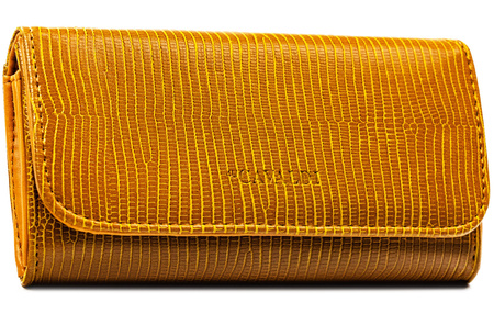 Portfel damski PU na blistrze A-PAL1B-BL-CAMEL