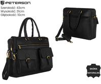 Torba na laptopa PTN LAP-15601-NDM Black
