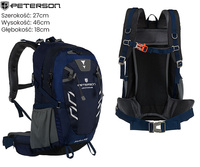 Plecak turystyczny PTN JPS-01 Navy