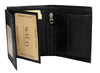 Men's leather wallet N0036-P-SCR Black