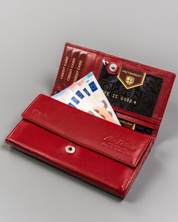 PETERSON PTN RD-08-GCL-S RFID leather wallet
