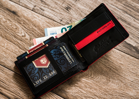 PETERSON PTN 1517.03 RFID leather wallet