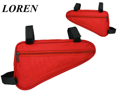 AR-S-103 RED FK fabric bicycle pouch