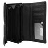 Portfel damski skórzany na blistrze R-D1521-NCD-BL Black