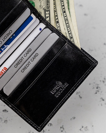 Skórzane etui na dokumenty TW-01-RVT Black