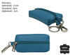 Leather Key Pouch SKL-001-NDM Turquise