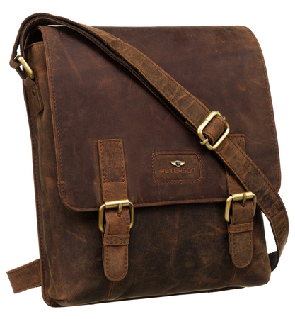 Torba skórzana PTN 996-B-NSH Tan