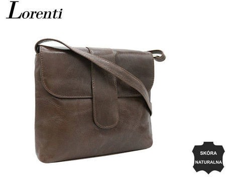 Women's leather handbag LR-TSL-04-GVT Brown