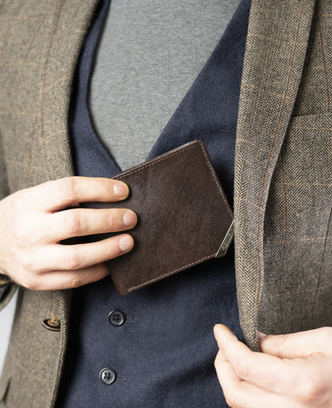 ROVICKY N993-RVTM-GN RFID leather wallet