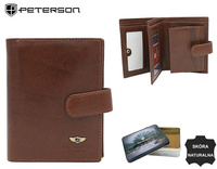 Portfel skórzany PTN 22310L-VT Brown
