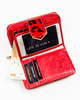 Portfel damski skóra+PU PTN PS115-PDS Red
