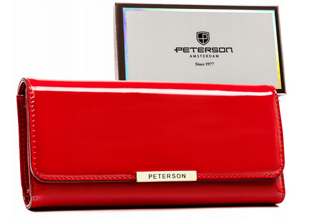 PETERSON PTN 006-LAK RFID eco leather wallet