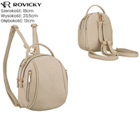 Plecak eko R-KP-11-F19 Beige2