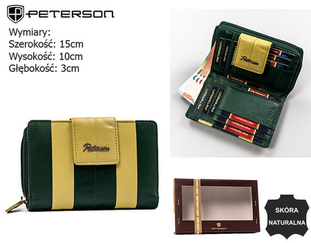 PETERSON PTN KA-18 RFID leather wallet