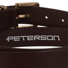 Pasek damski wąski PTN STU-19G1 Brown
