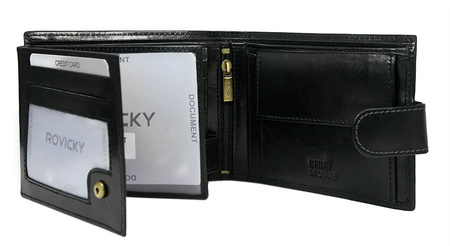 ROVICKY N992-RVTP RFID leather wallet