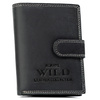 Portfel męski skórzany na blistrze N4L-CHM-BL Black