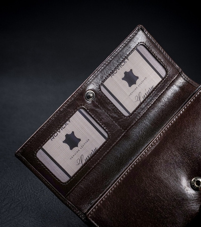 Rovicky women's RFID leather wallet CPR-8787-BAR