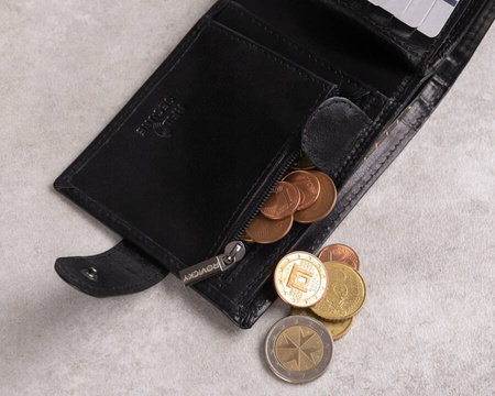 Portfel skórzany RFID ROVICKY PC-107L-BAR