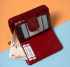 Portfel damski skórzany 76115-GBL Red