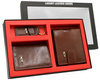 Three-Piece Gift Set: Men's Wallet, Cardholder and Keychain by Peterson PTN SET3-N78L-VT