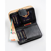 Portfel damski skórzany PTN LJ-425214 Black-Gold