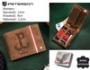 PETERSON PTN 304PW-03 2-1-4 RFID leather wallet