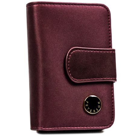 Portfel damski skóra naturalna+PU PTN PS115-HNL Purple