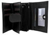 Portfel damski skórzany na blistrze R-D1512-NCD-BL Black