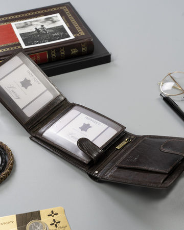 ROVICKY N61L-RVT RFID leather wallet