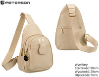Plecak PU PTN SSY-1-F19 D.Beige