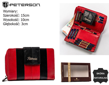 PETERSON PTN KA-18 RFID leather wallet