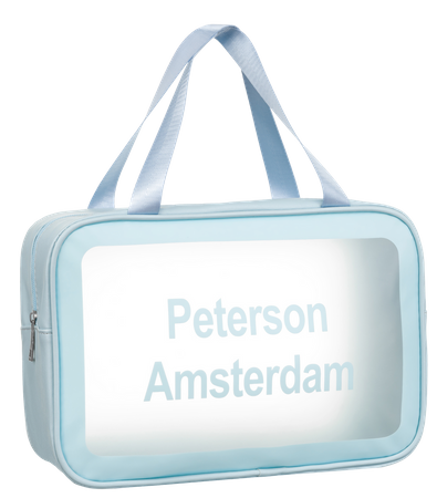 Leatherette make up bags set PETERSON PTN KOS-3W1