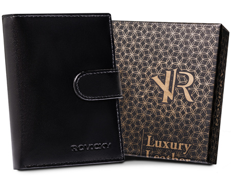 Portfel męski skórzany RFID ROVICKY R-RM-10L-GCL