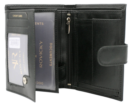 Portfel skórzany RFID ROVICKY N4L-P-GOAN