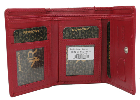 ROVICKY RFID leather wallet R-RD-33-GCL