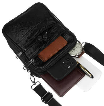 Torba skórzana R-13221 Black