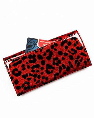 Portfel damski skóra+PU PTN PS401-PDS Red