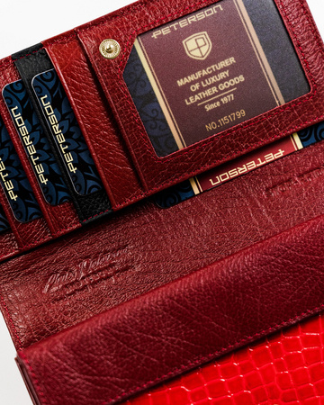 PETERSON PTN MC-411 RFID leather wallet