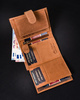 Leather wallet PTN 324Z 2-1-5 COGNAC