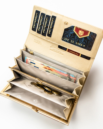 Portfel damski PTN PTN PS401-MLF Beige