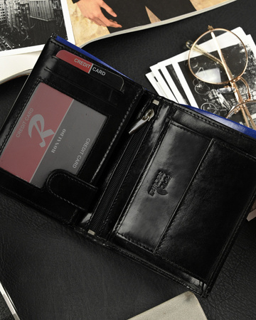 RONALDO N4-VT RFID leather wallet