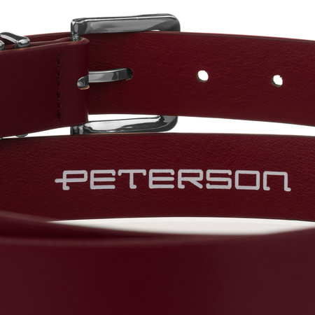 Pasek męski skórzany PTN LTP-BUF BLACK