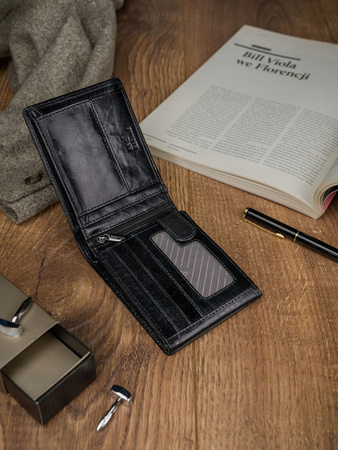 ROVICKY PC-103-BAR RFID leather wallet